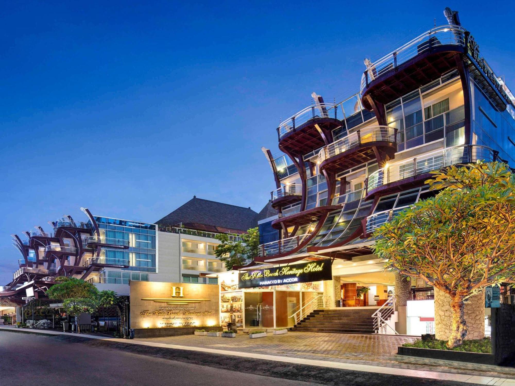 The Kuta Beach Heritage Hotel - Managed By Accor מראה חיצוני תמונה